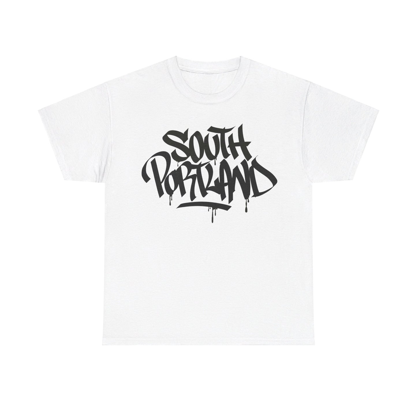 South Portland Black Letter T-Shirt