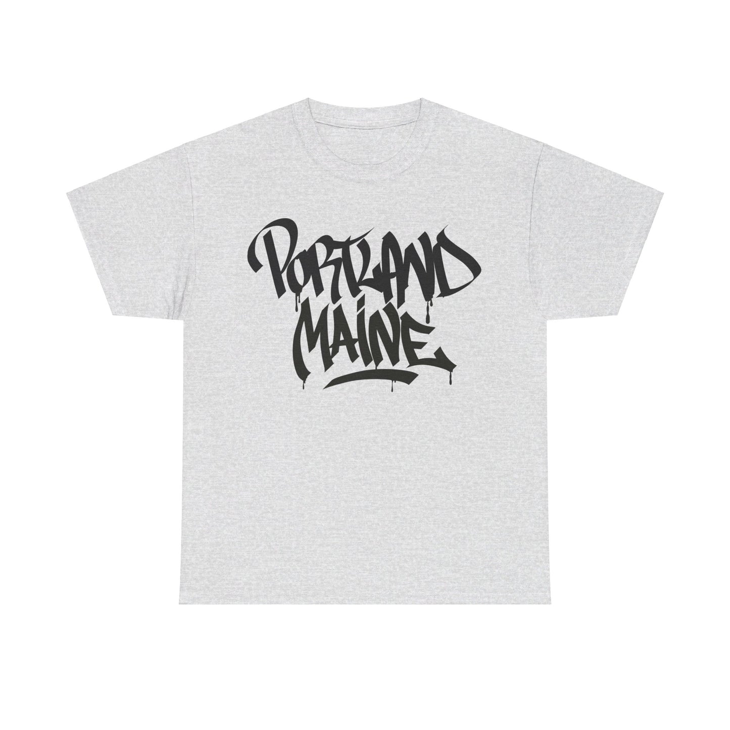 Portland Maine Black Letter T-Shirt