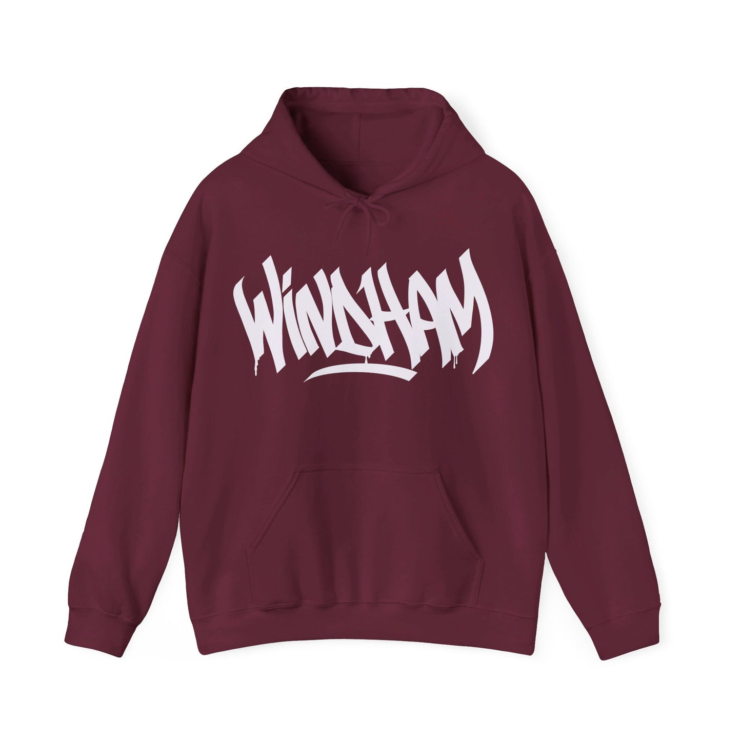 Windham White Letter Hoodie