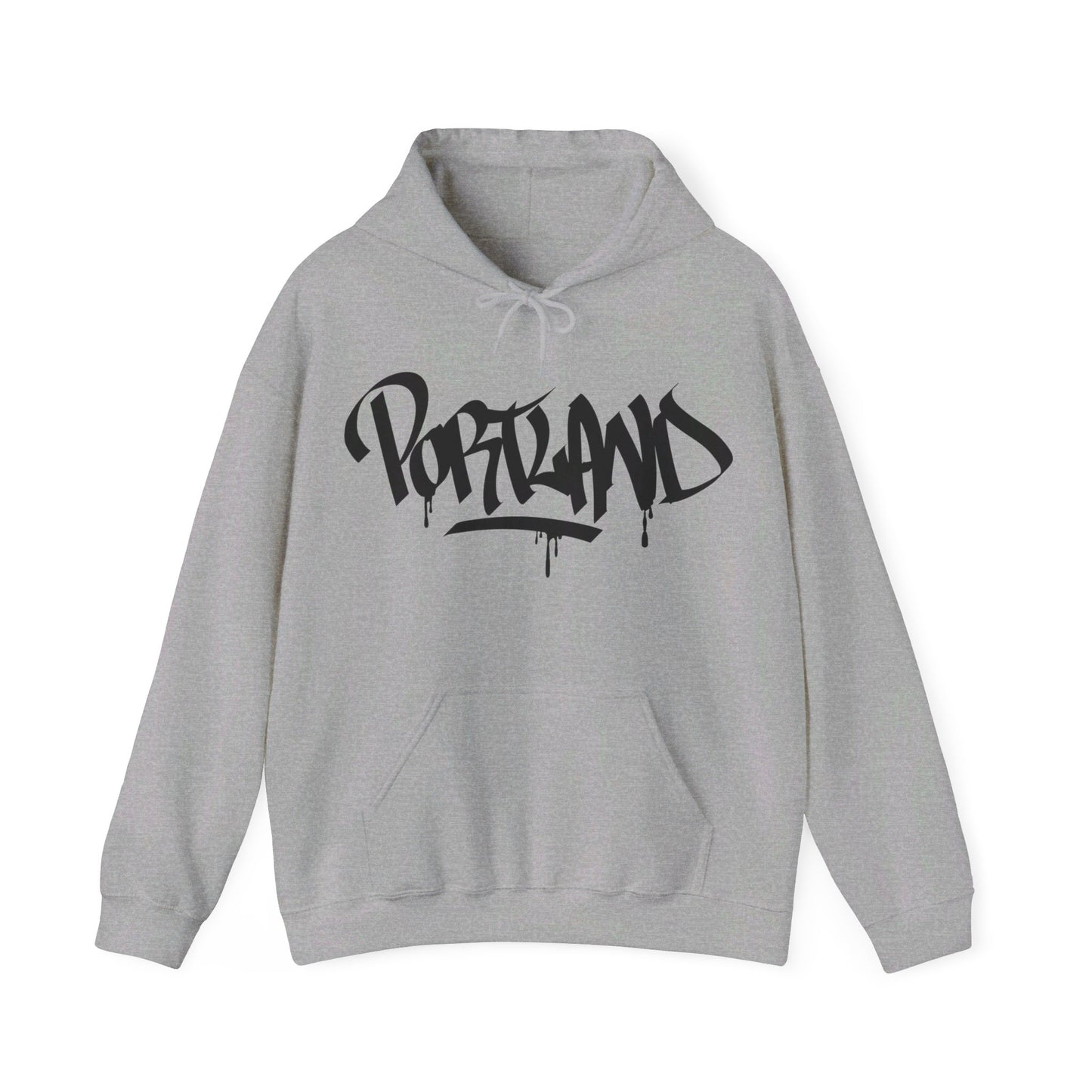 Portland Black Letter Hoodie