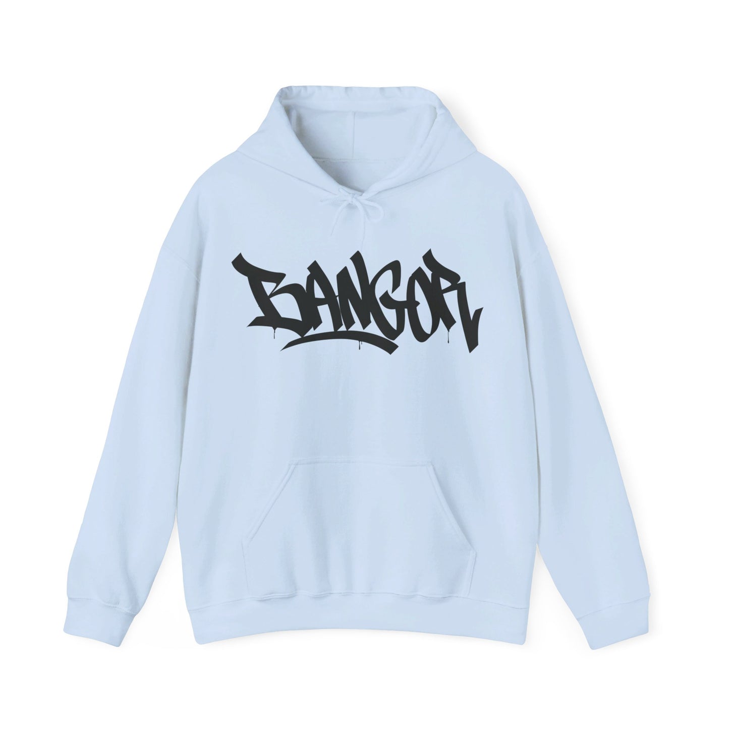 Bangor Black Letter Hoodie