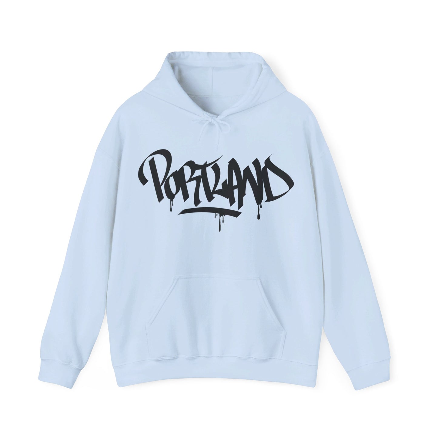 Portland Black Letter Hoodie