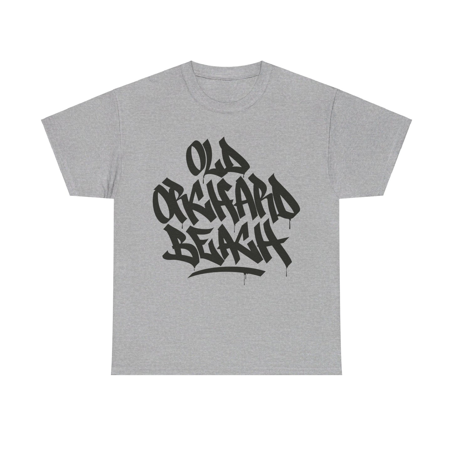 Old Orchard Beach Black Letter T-Shirt