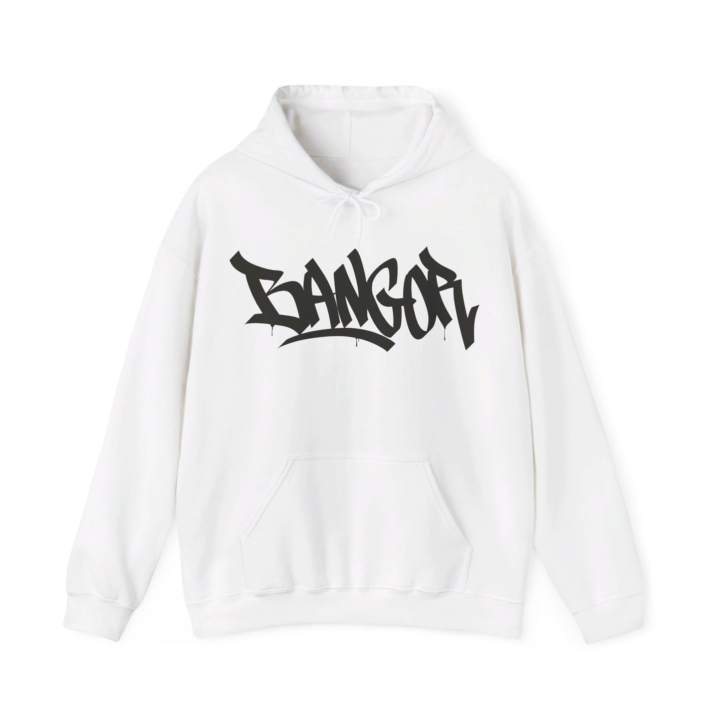 Bangor Black Letter Hoodie