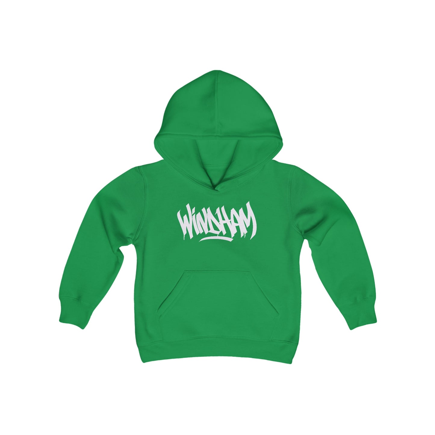 Kids Windham White Letter Hoodie