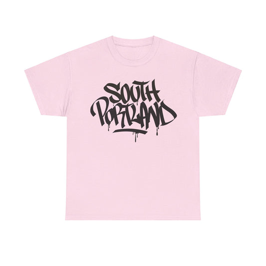 South Portland Black Letter T-Shirt