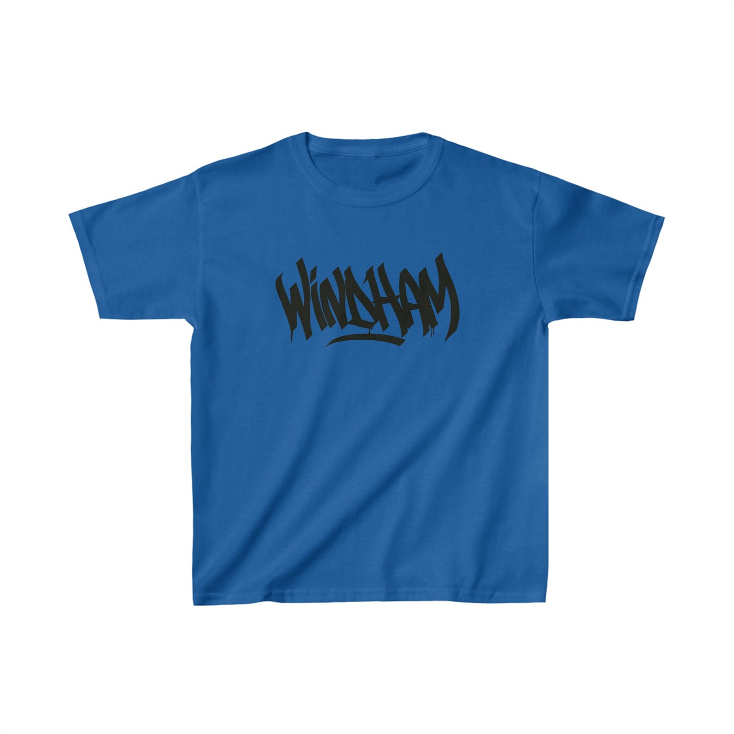 Kids Windham Black Letter T-Shirt