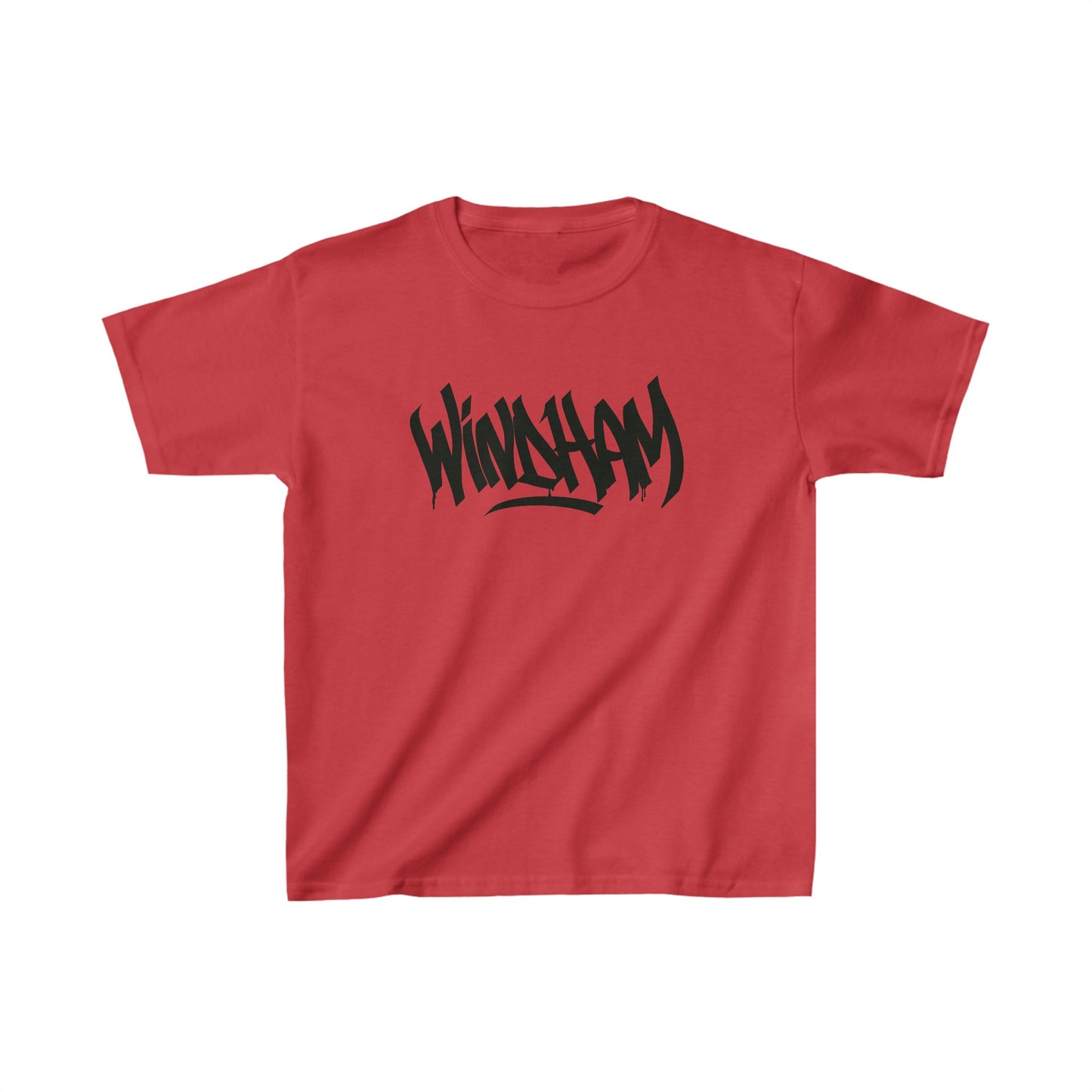 Kids Windham Black Letter T-Shirt