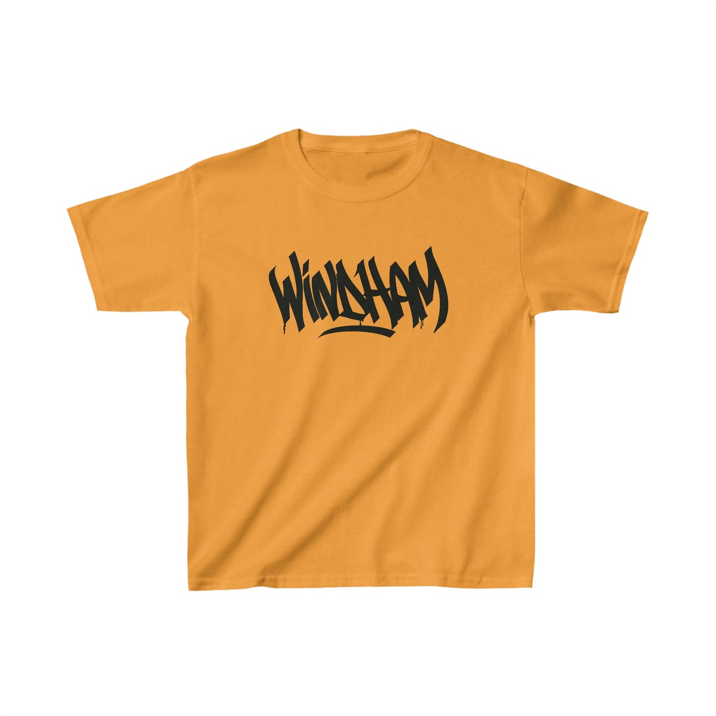 Kids Windham Black Letter T-Shirt