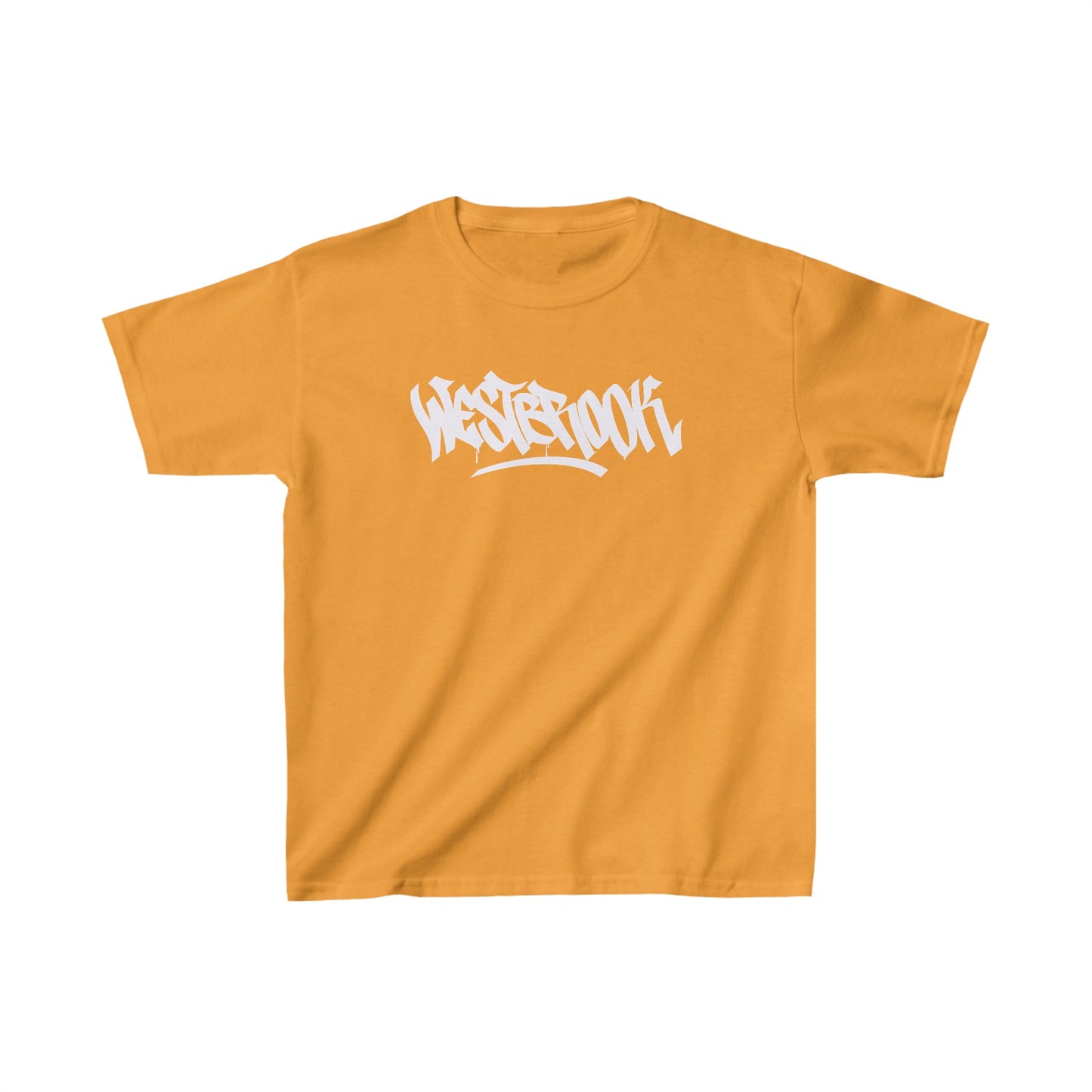 Kids Westbrook White Letter T-Shirt