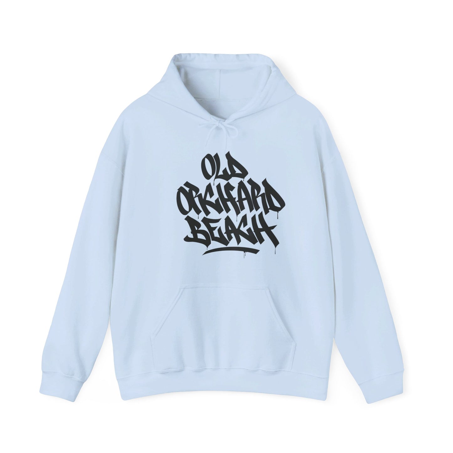 Old Orchard Beach Black Letter Hoodie