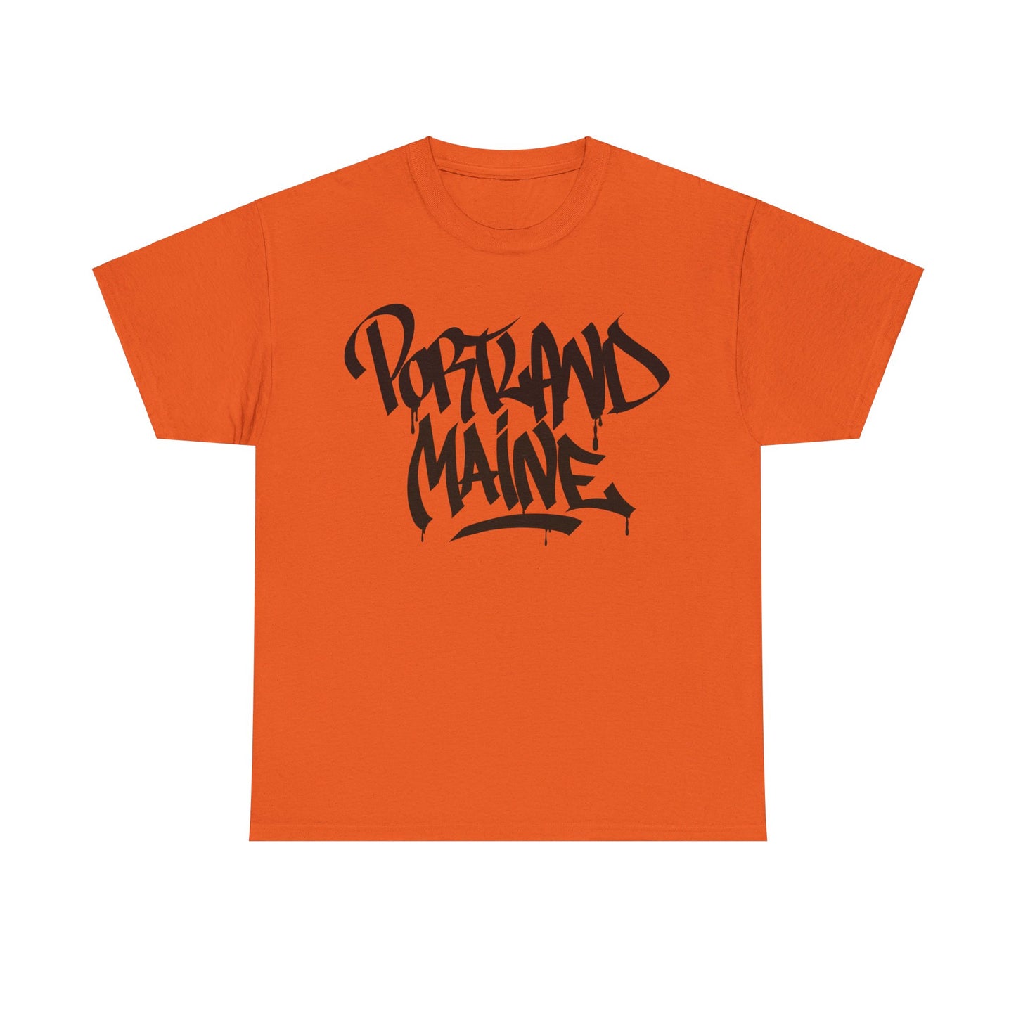 Portland Maine Black Letter T-Shirt