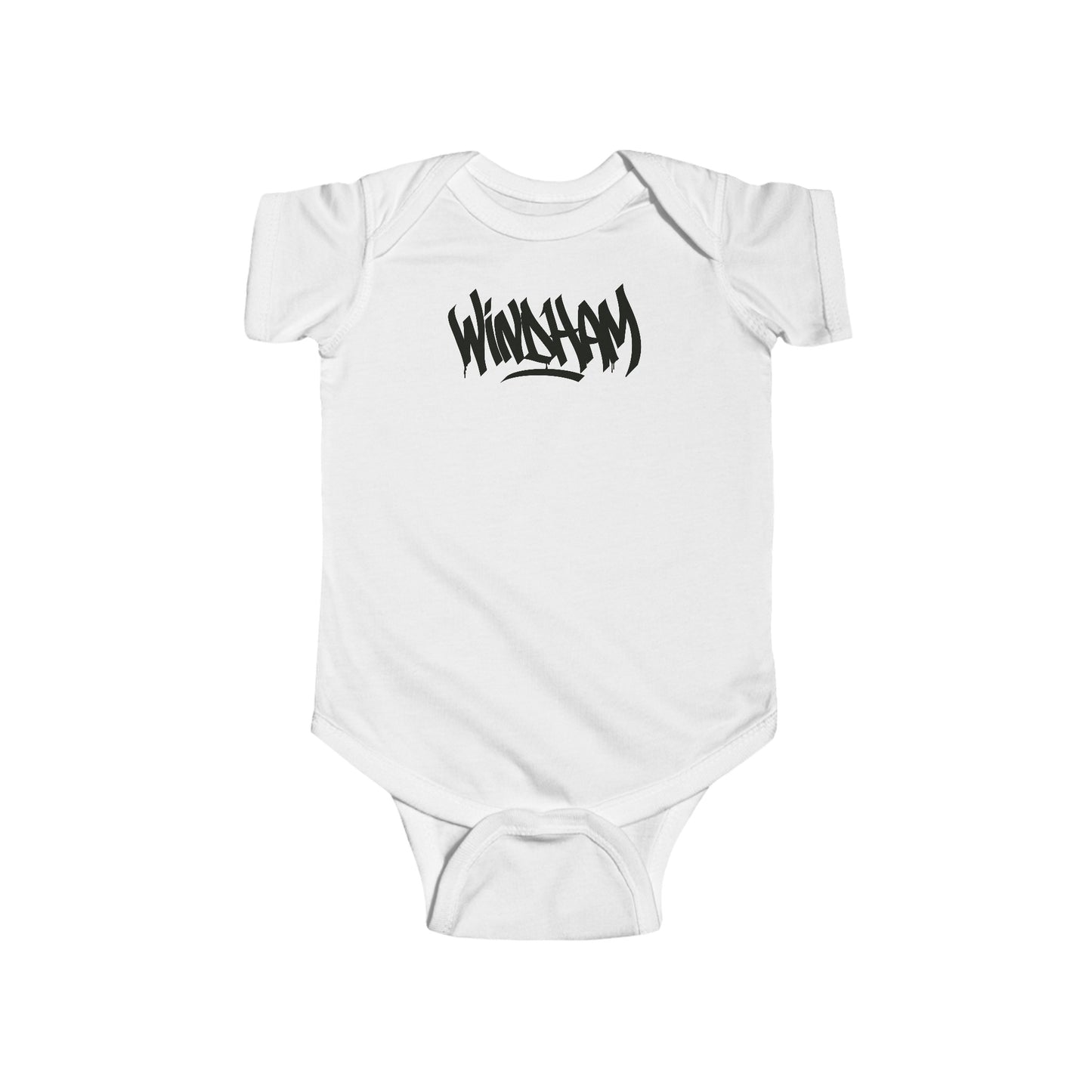 Infant Windham Black Letter Bodysuit