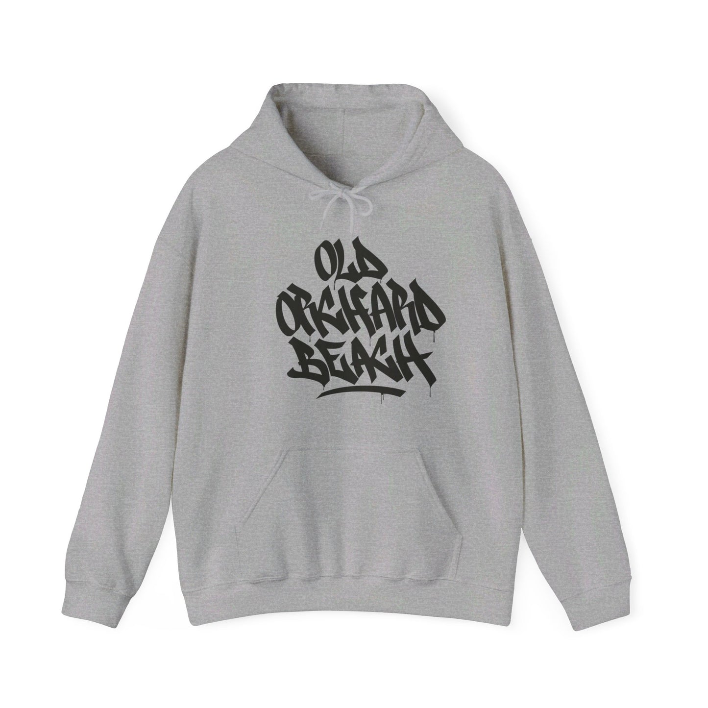 Old Orchard Beach Black Letter Hoodie