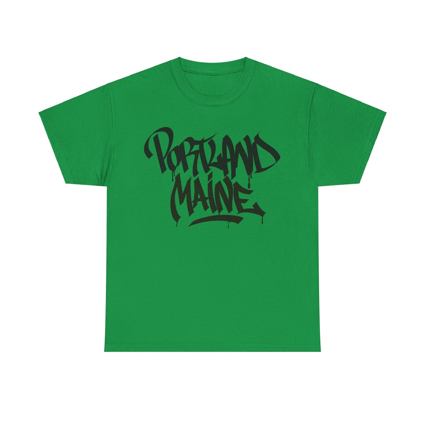 Portland Maine Black Letter T-Shirt