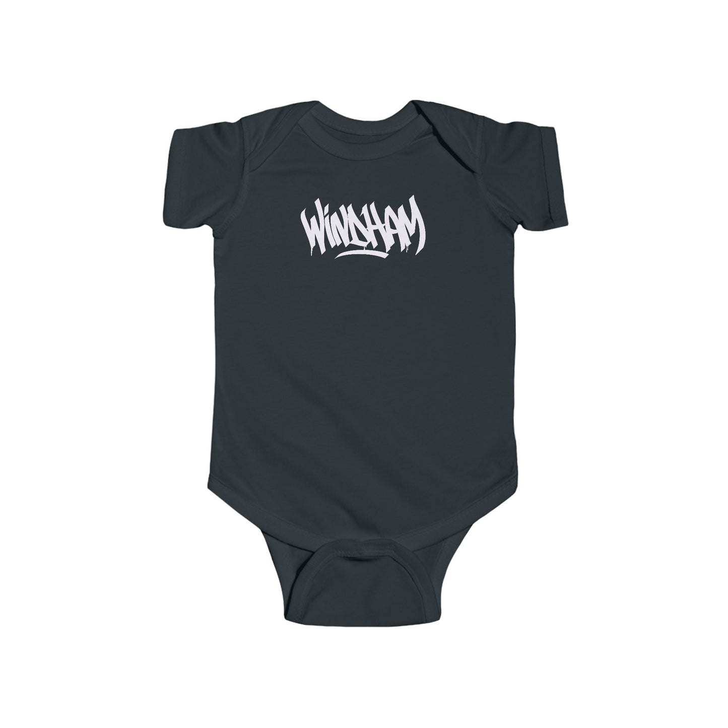 Infant Windham White Letter Bodysuit