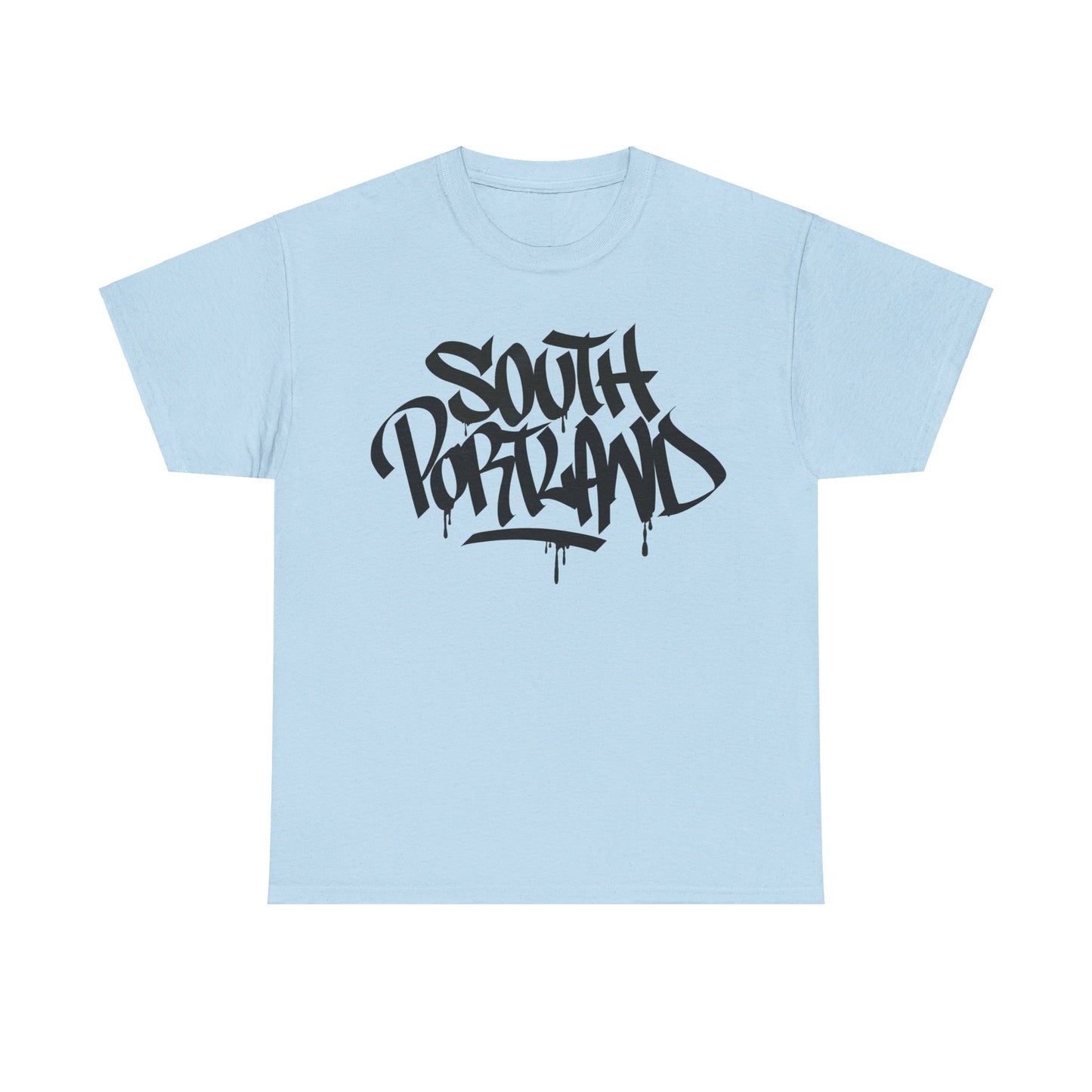 South Portland Black Letter T-Shirt