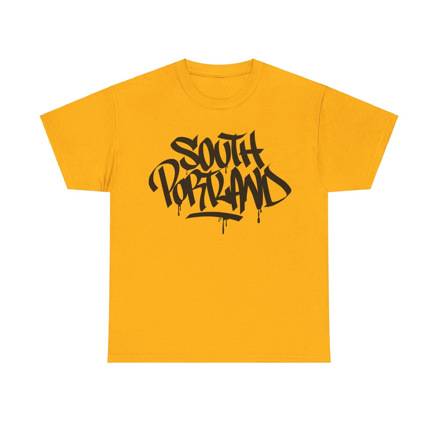 South Portland Black Letter T-Shirt