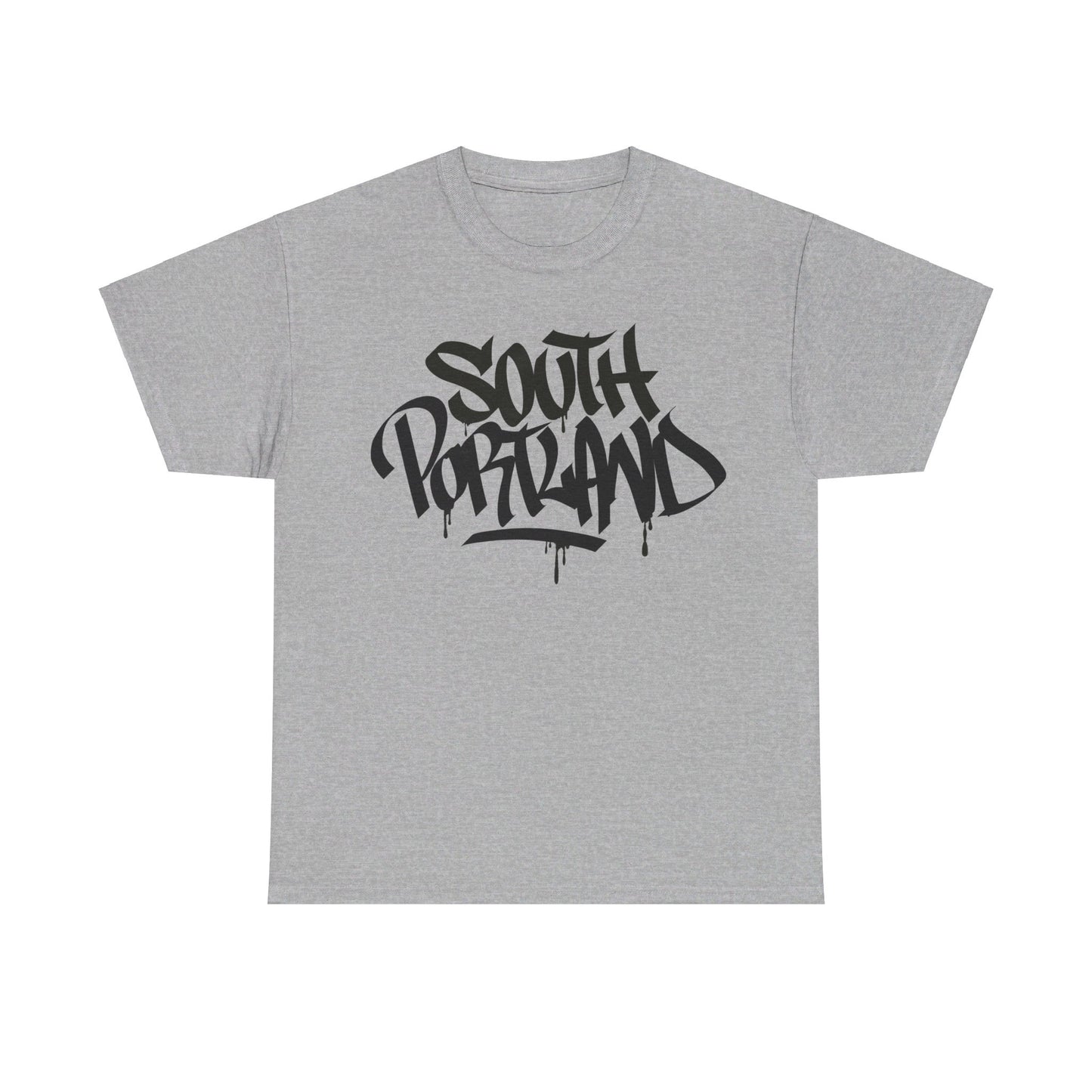 South Portland Black Letter T-Shirt