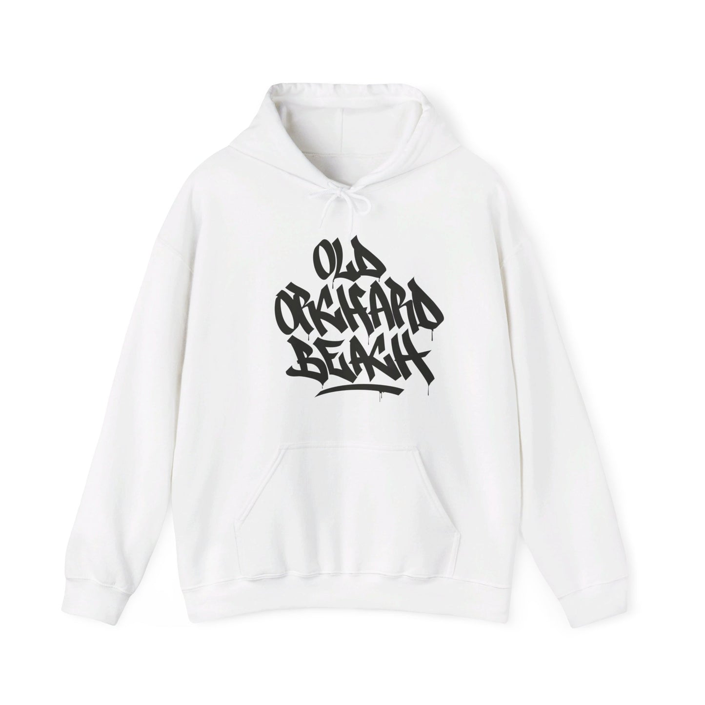 Old Orchard Beach Black Letter Hoodie