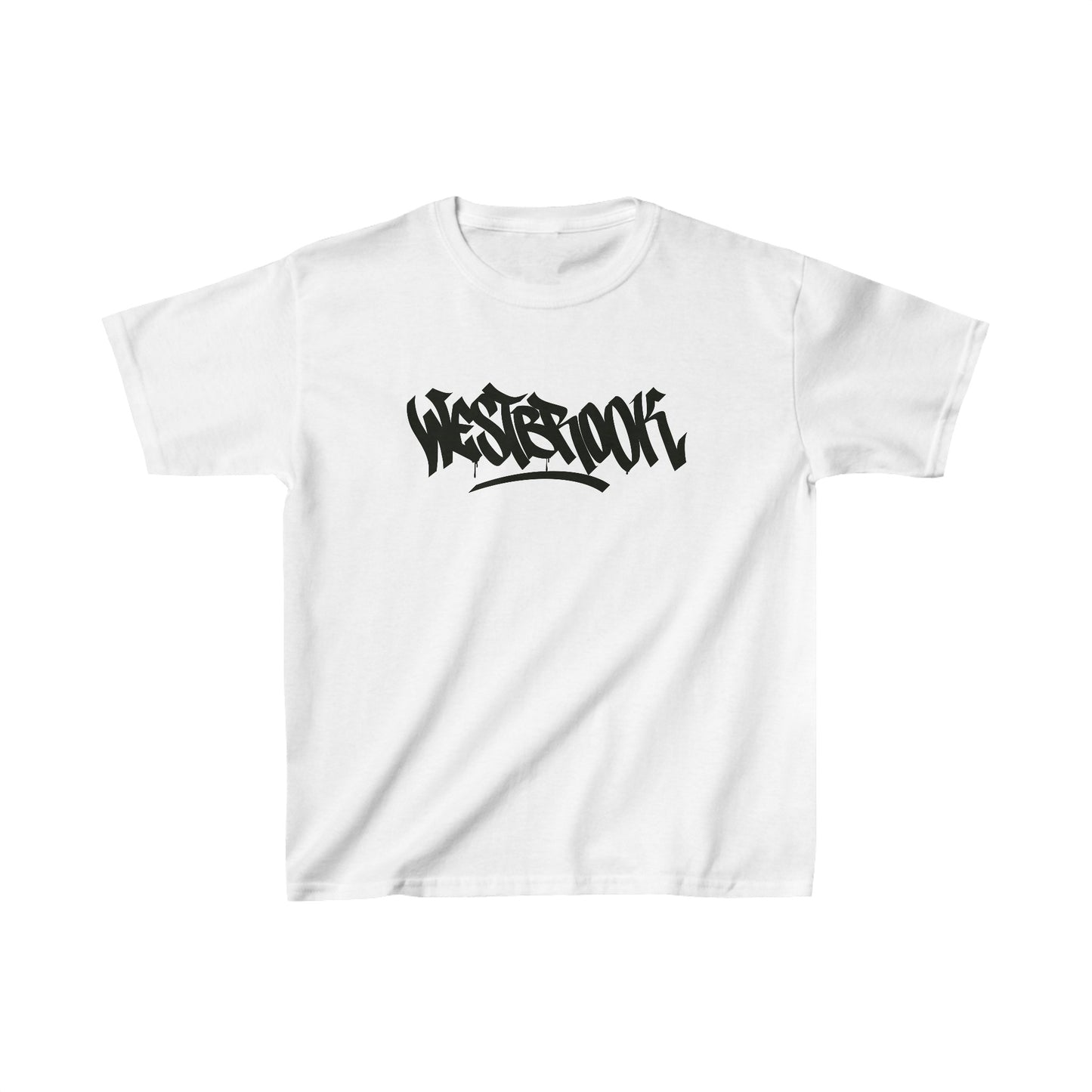 Kids Westbrook Black Letter T-Shirt