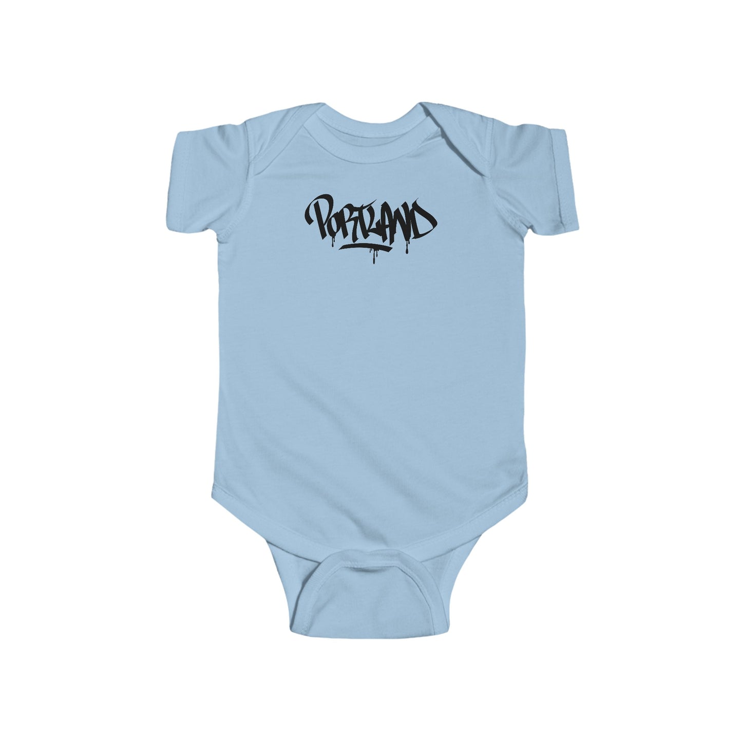 Infant Portland Black Letter Bodysuit