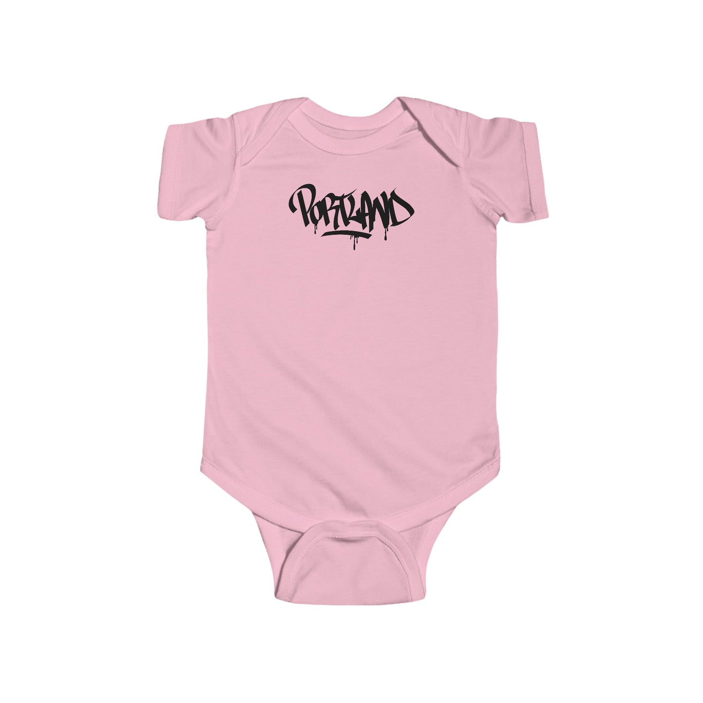 Infant Portland Black Letter Bodysuit