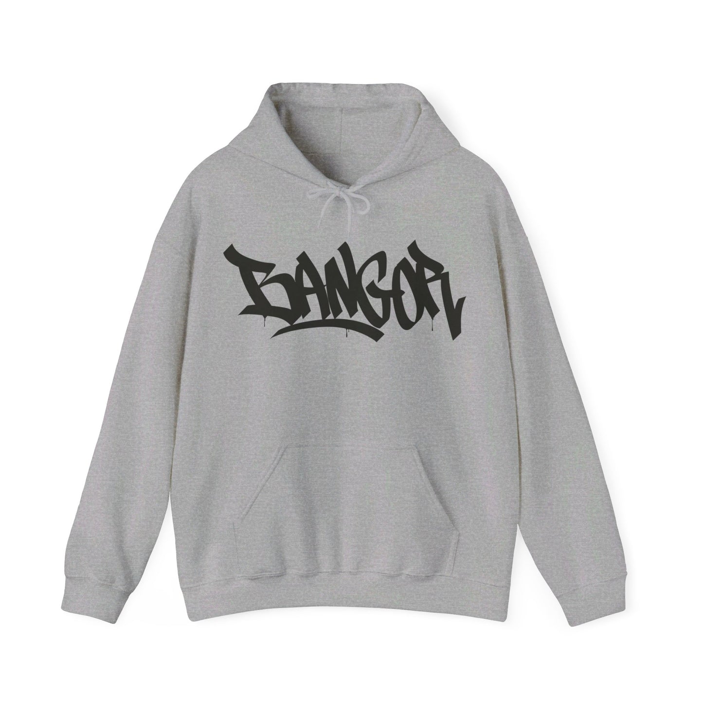 Bangor Black Letter Hoodie