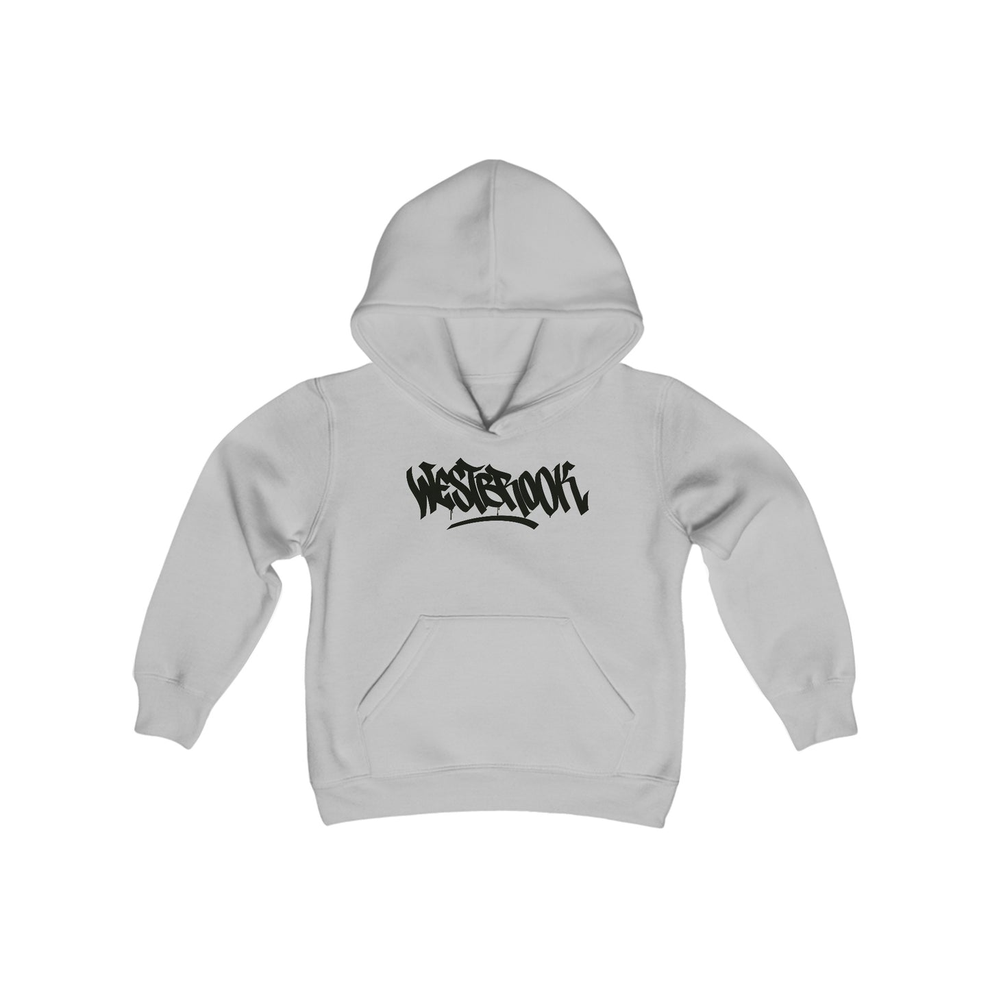 Kids Westbrook Black Letter Hoodie