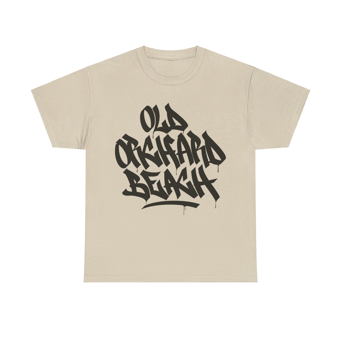 Old Orchard Beach Black Letter T-Shirt