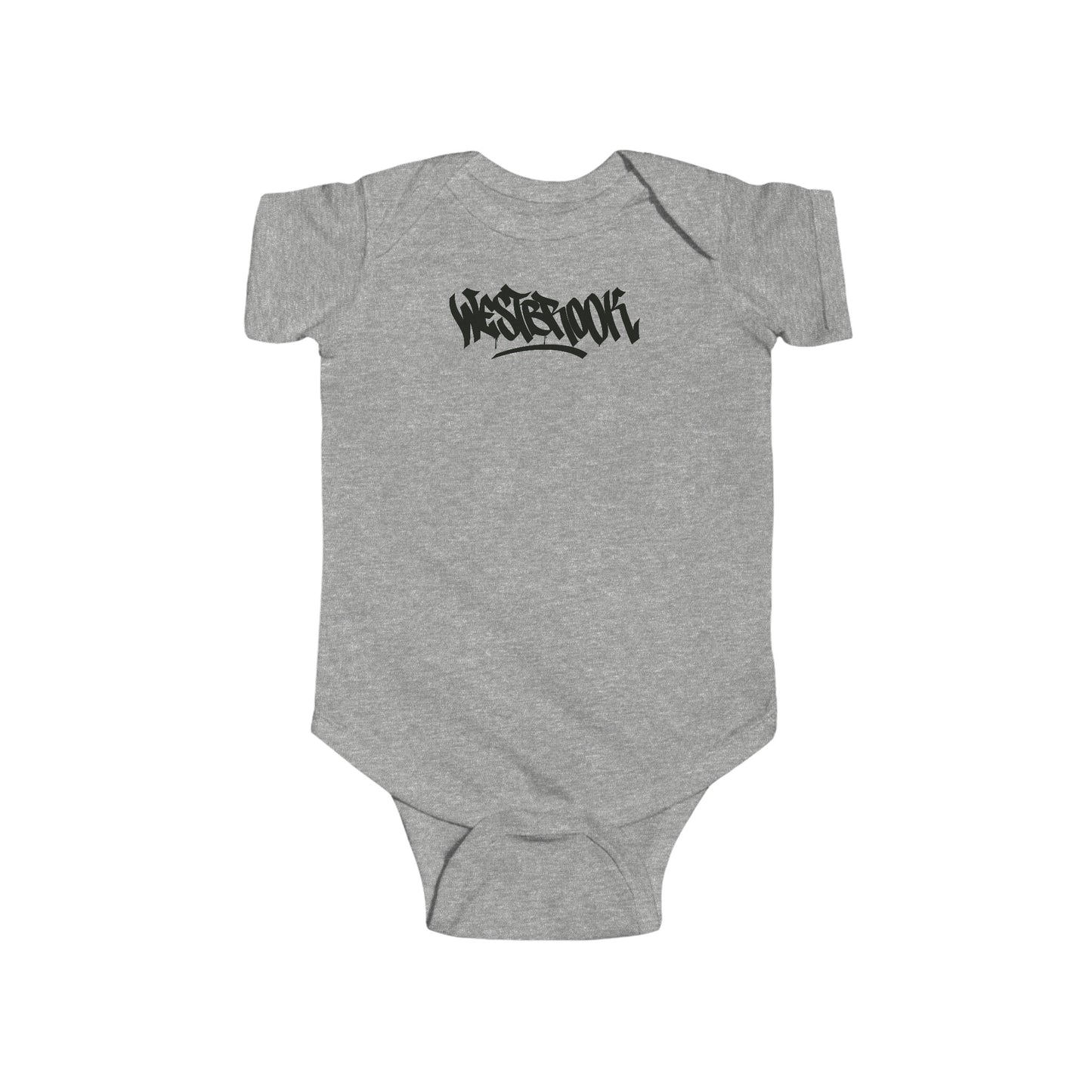 Infant Westbrook Black Letter Bodysuit