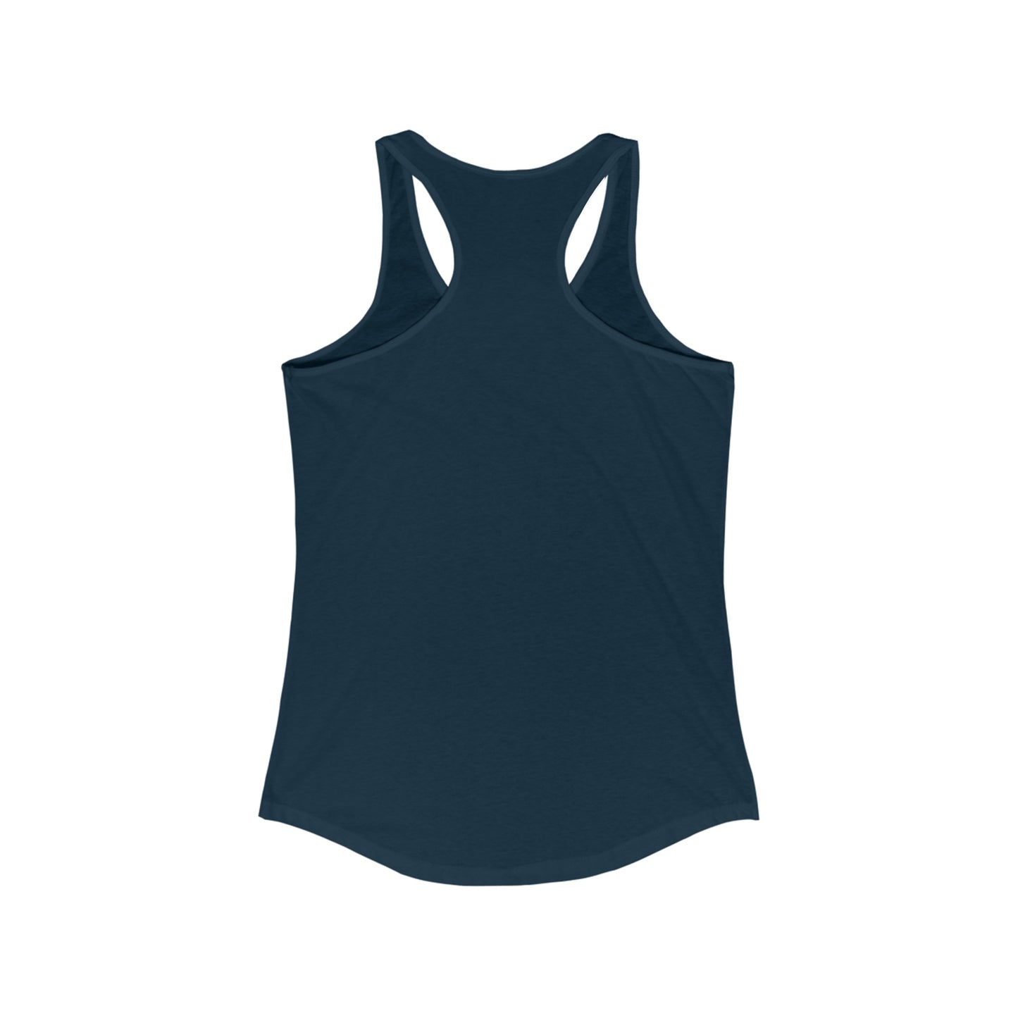 Women's Portland Maine White Letter Racerback Tank