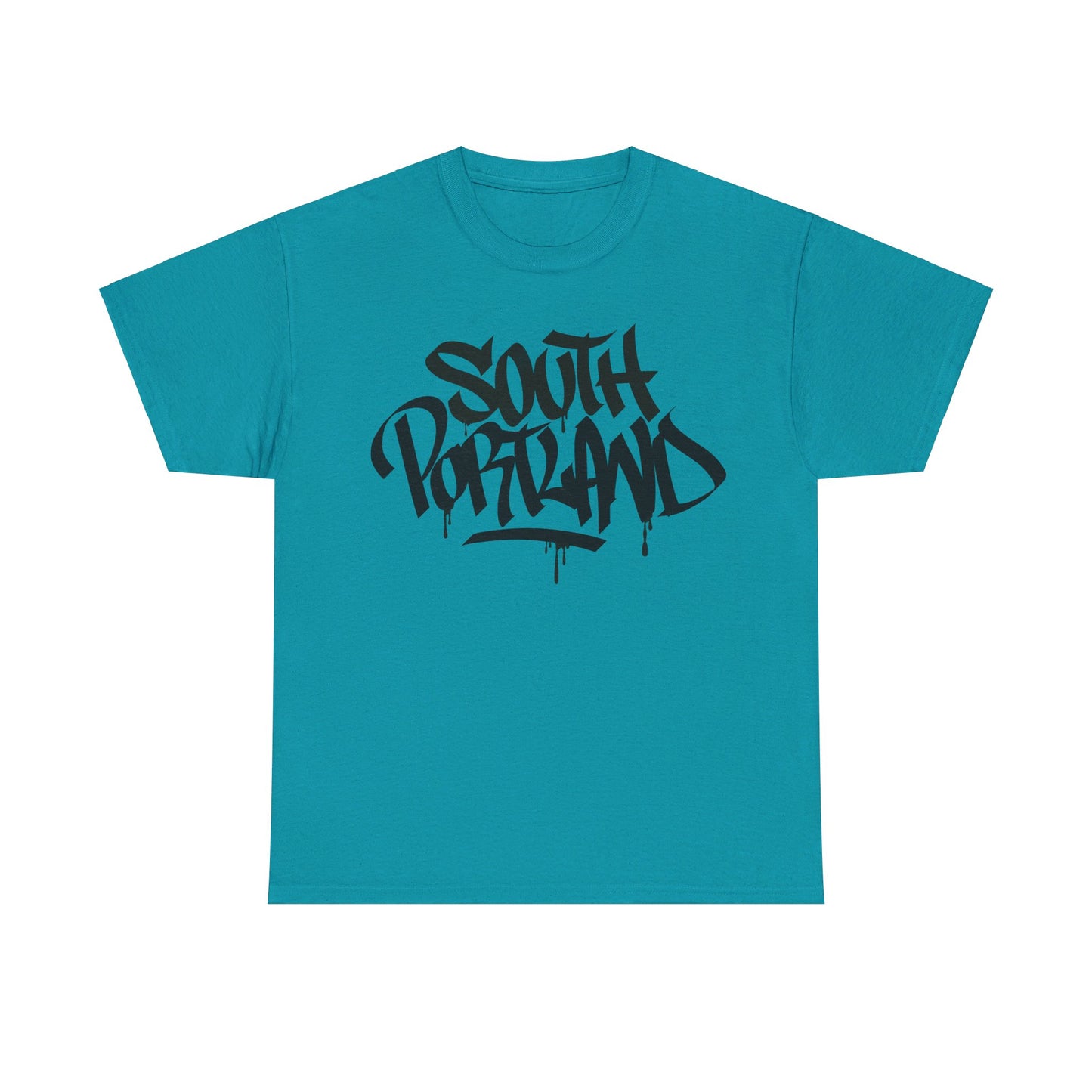 South Portland Black Letter T-Shirt