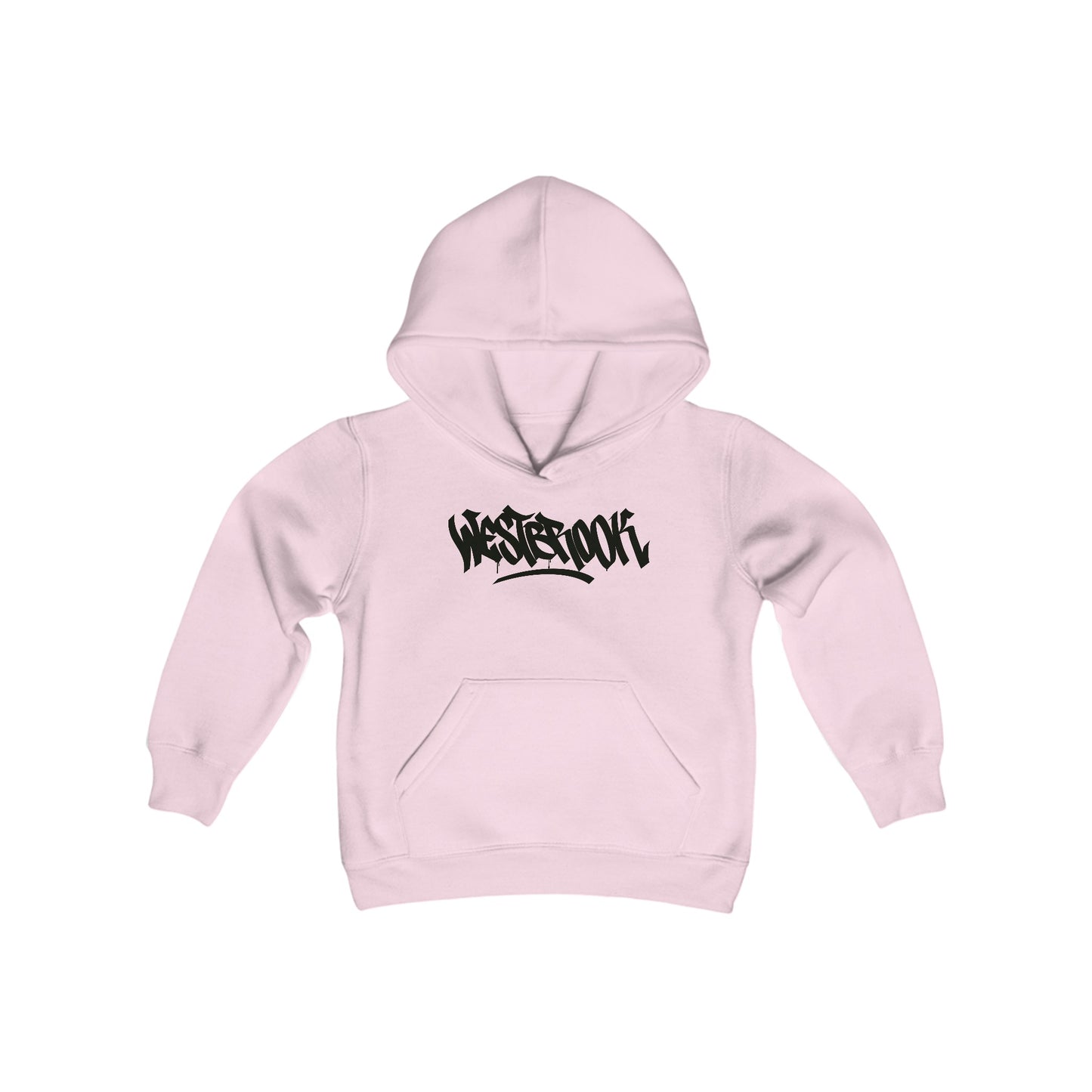 Kids Westbrook Black Letter Hoodie