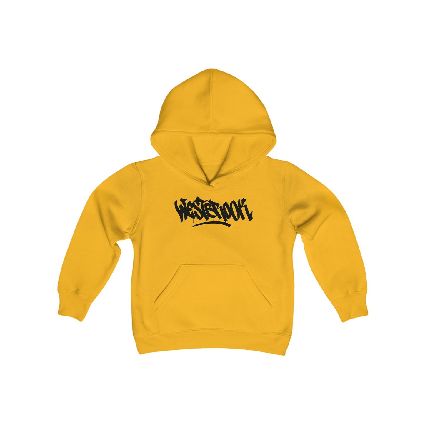 Kids Westbrook Black Letter Hoodie