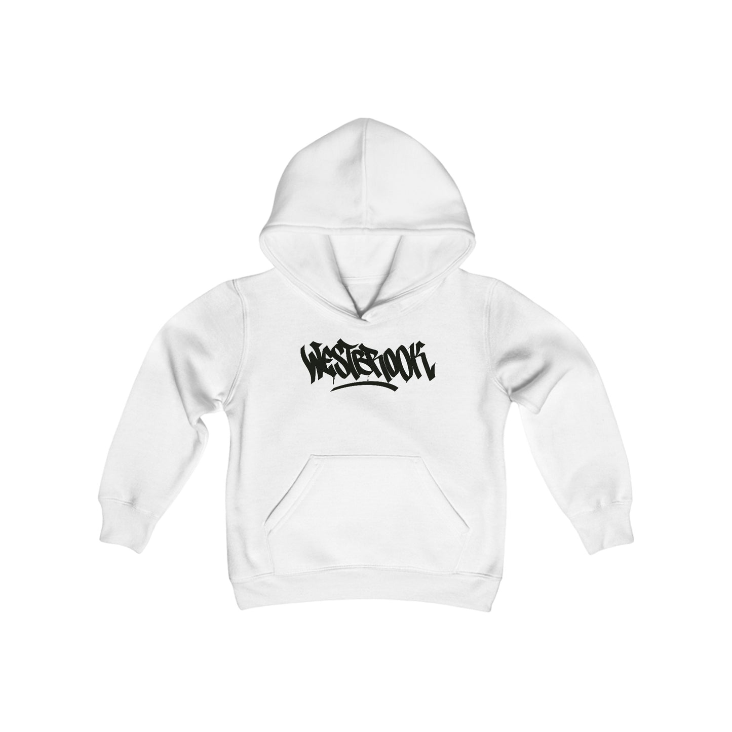 Kids Westbrook Black Letter Hoodie