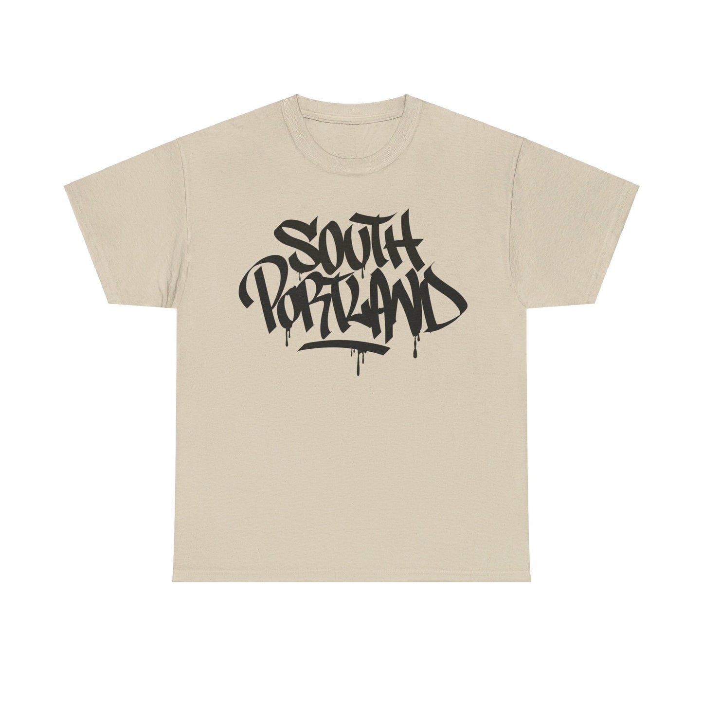 South Portland Black Letter T-Shirt