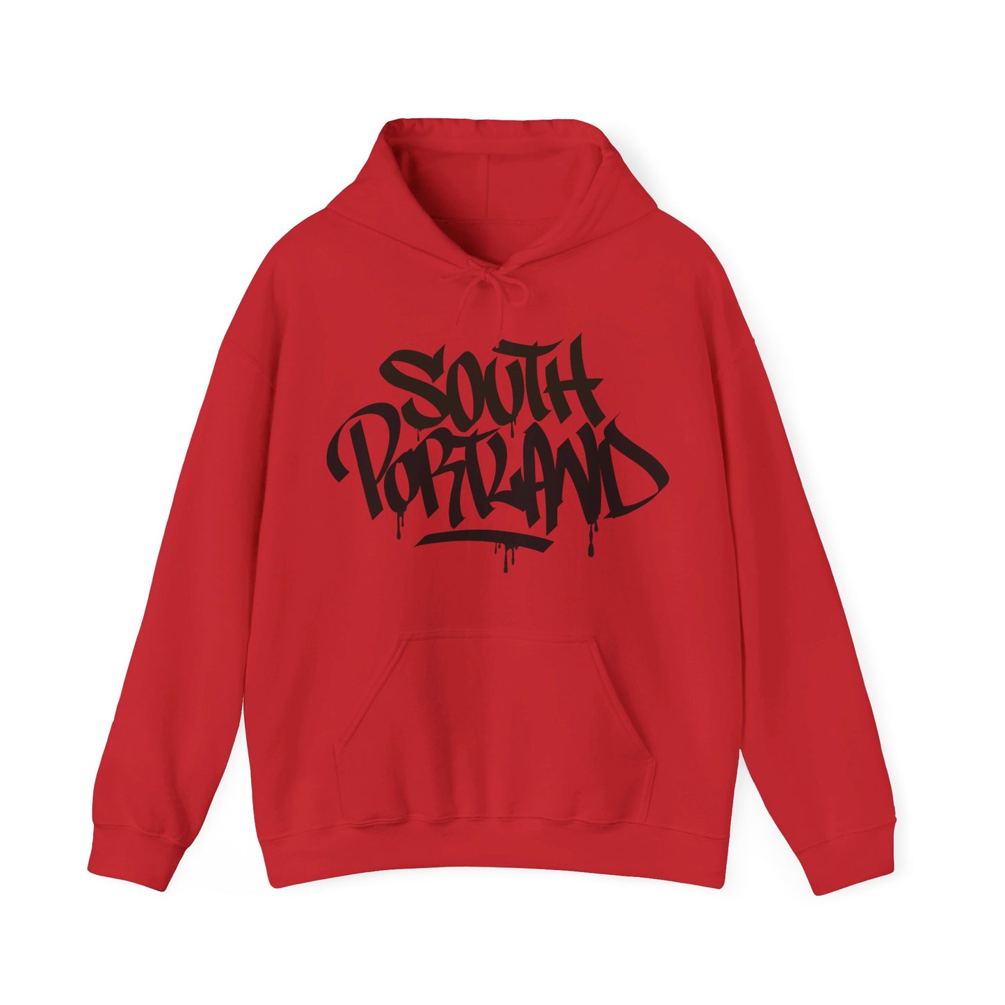 South Portland Black Letter Hoodie