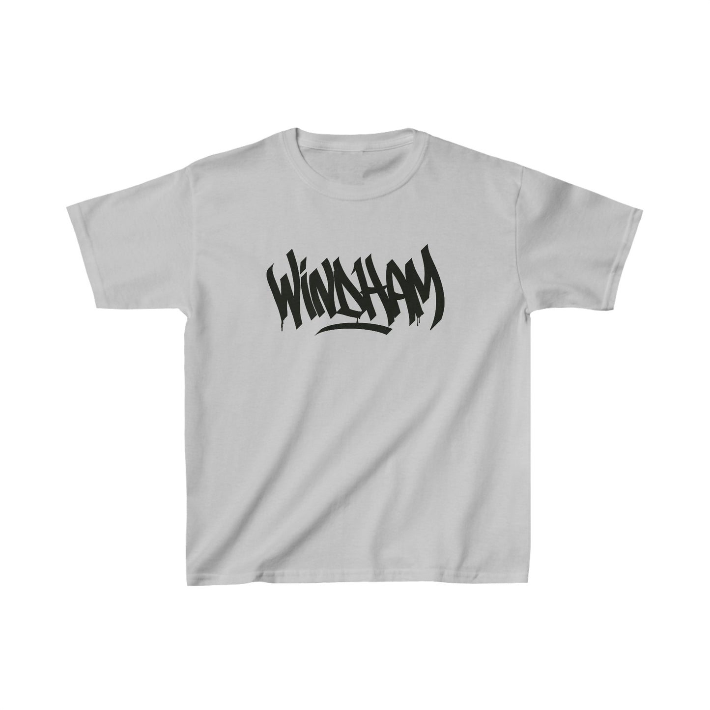 Kids Windham Black Letter T-Shirt