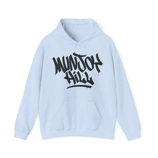 Munjoy Hill Black Letter Hoodie